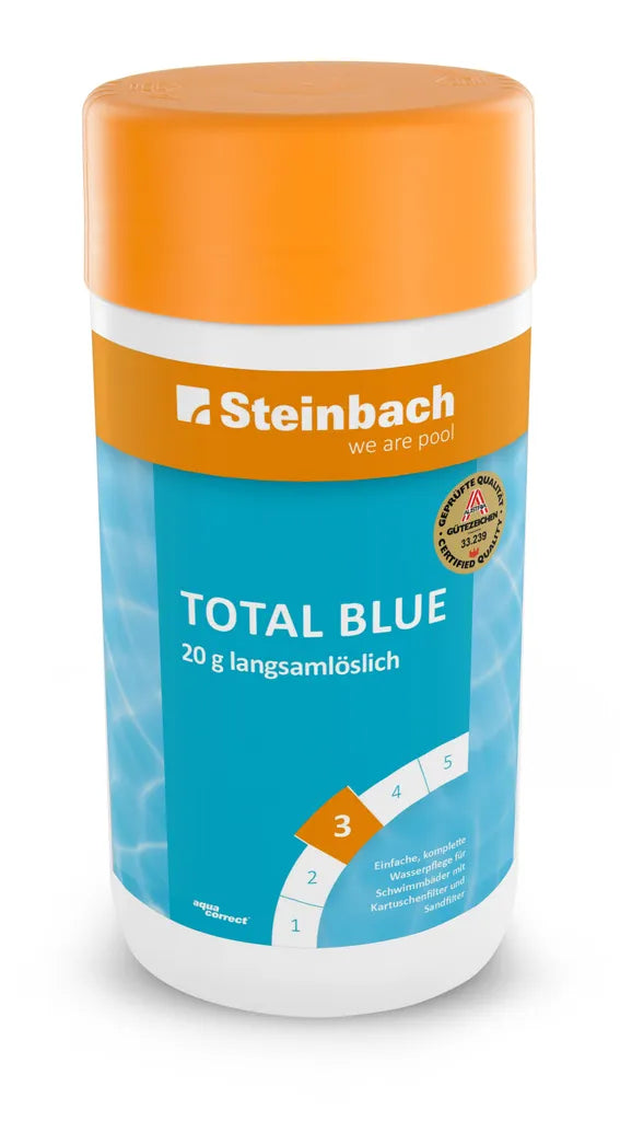  Steinbach Poolpflege Total Blue Chlorprodukt 1 Kg Tabletten,löslich