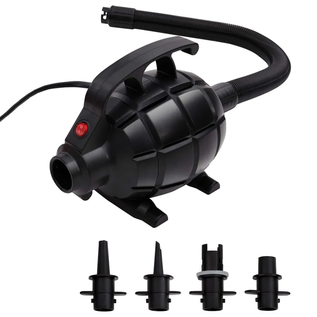  VidaXL Elektrische Luftpumpe Schwarz