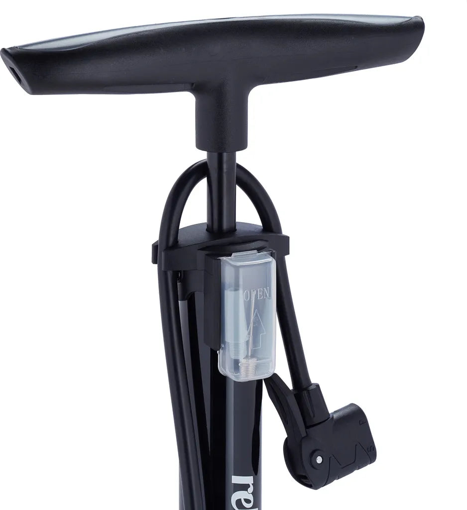  Relaxdays Schwarze Standpumpe Mit Manometer