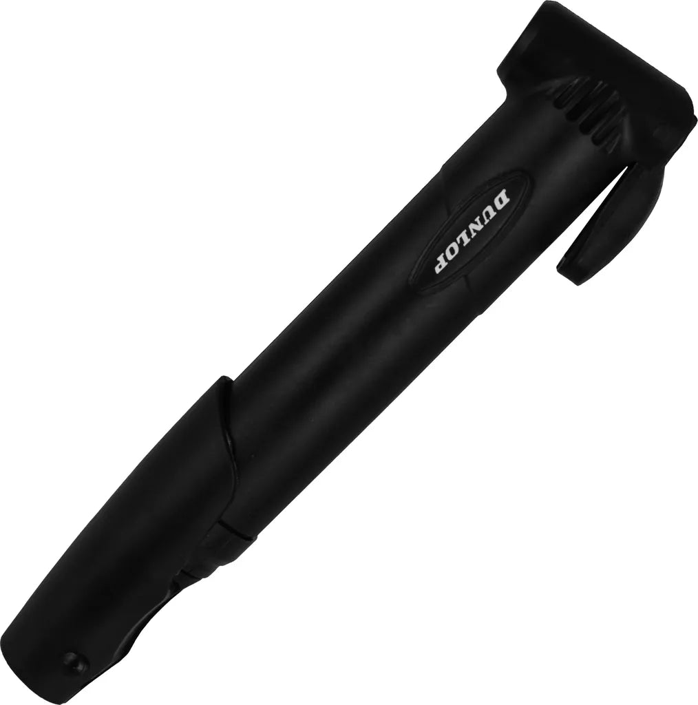  Dunlop Mini Fahrradluftpumpe Schwarz Inkl. Adapter Luftpumpe Minipumpe Fahrrad Pumpe Ballpumpe Miniluftpumpe