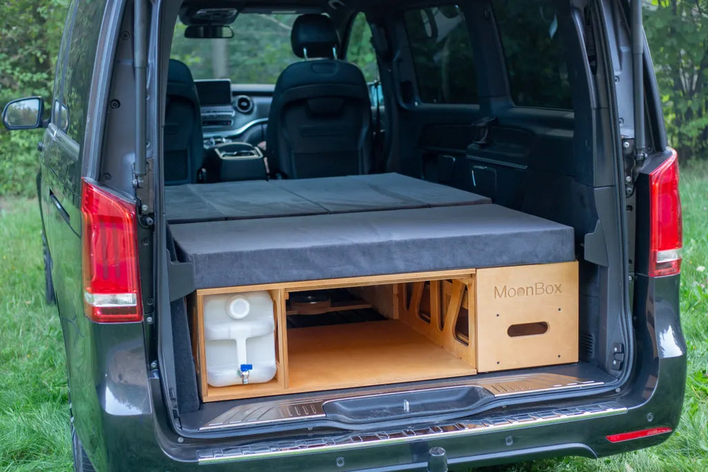  MoonBox Campingbox Campingküche Bettfunktion Schlafsystem VW Van Kombi Typ 119