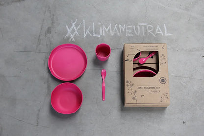 Ajaa! Geschirrset 4 Teilig Pink