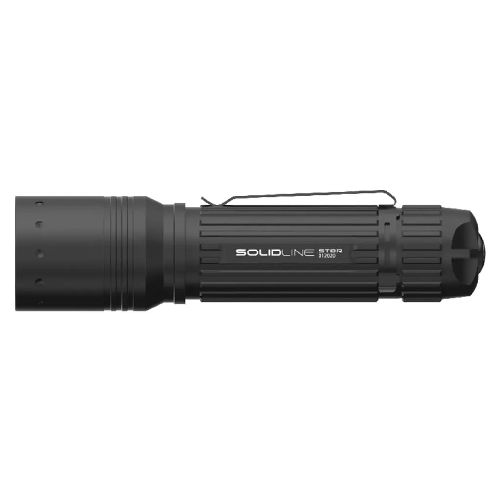  SOLIDLINE Taschenlampe Aufladbar ST8R Mit Clip 600 Lm