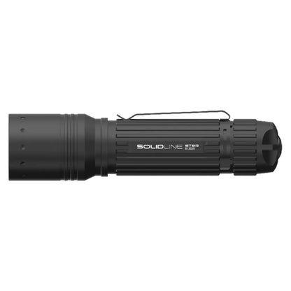  SOLIDLINE Taschenlampe Aufladbar ST8R Mit Clip 600 Lm