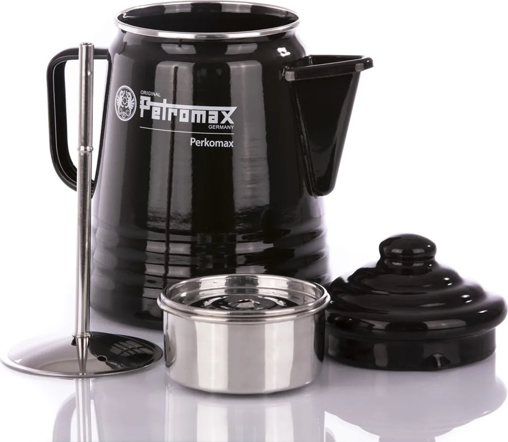  Petromax Tee- Und Kaffee-Perkolator Teekanne, Schwarz (9 Tassen); Per-9-s