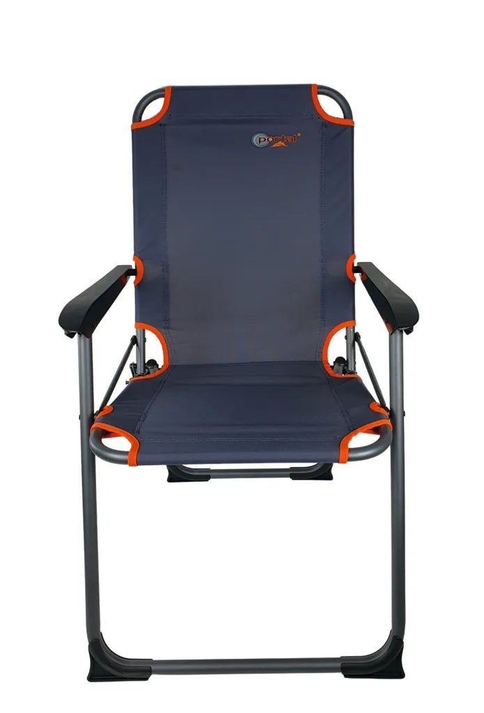  Westfield Portal Campingstuhl Anthrazit/ Orange Klappstuhl Faltstuhl