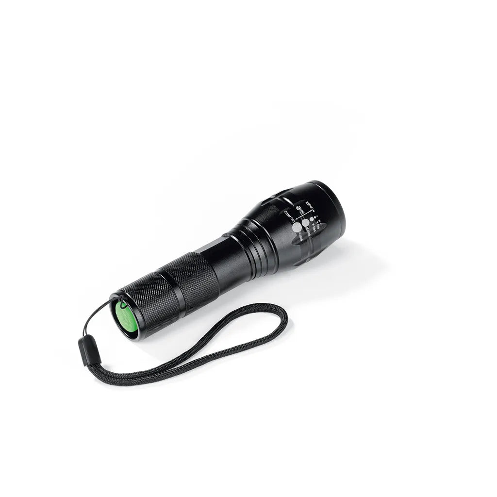  EASYmaxx LED Security Funktions Taschenlampe Sicherheit Bis 150m Metallgehäuse