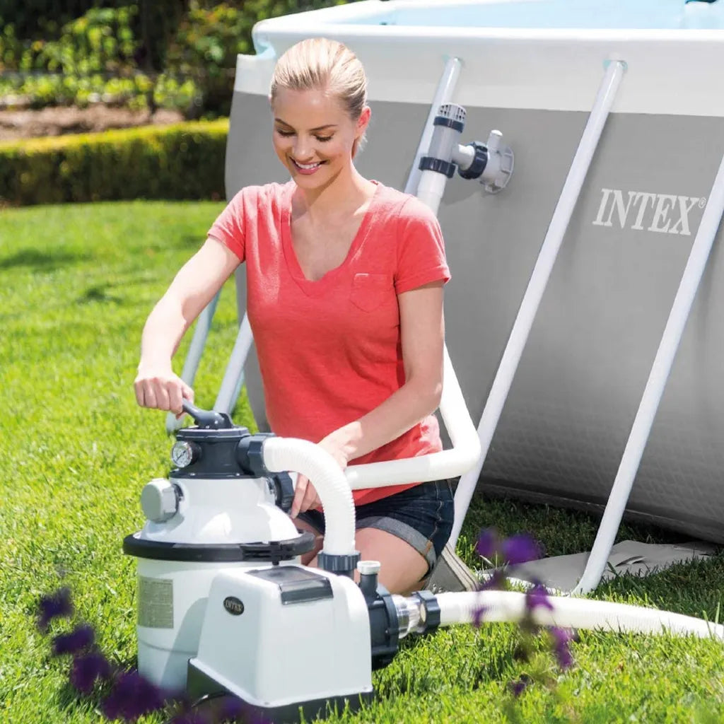  INTEX 26644GS - RCD Sandfilterpumpe - SX1500 (4,5m³l/hr, Bis 20m³ Pool)