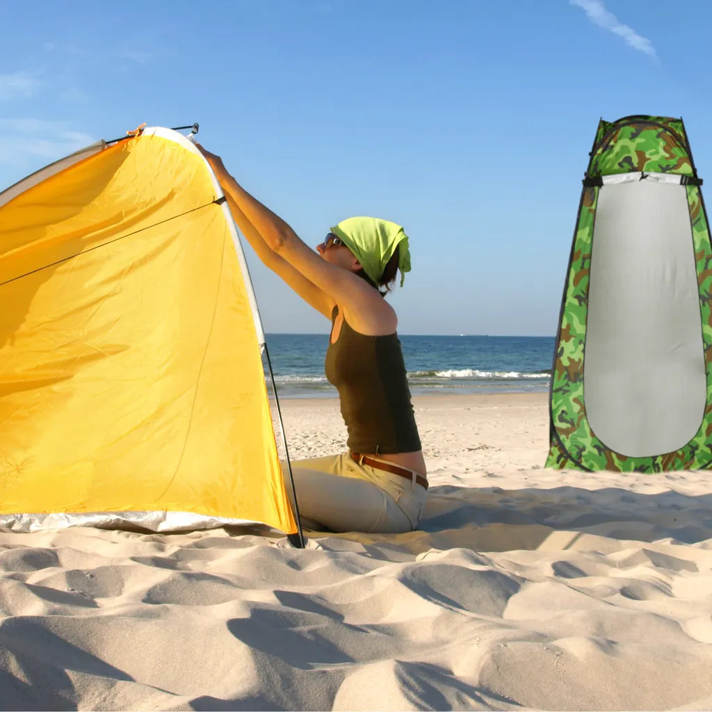  Relaxdays Duschzelt Pop Up In Camouflage