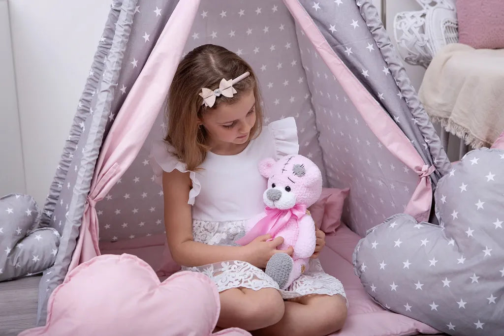  Kinder-Tipi Stars Pink – Ein Originelles Geschenk Für Ihr Kleines Kind – Die Geheimnisvolle Welt Eines Kinderzimmers