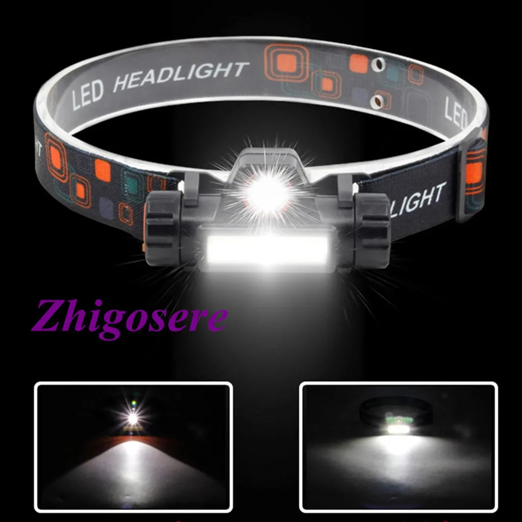  Superheller LED-Scheinwerfer Wiederaufladbar Scheinwerfer Taschenlampe Camping