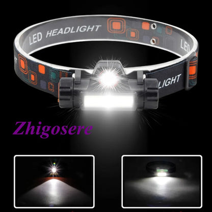  Superheller LED-Scheinwerfer Wiederaufladbar Scheinwerfer Taschenlampe Camping