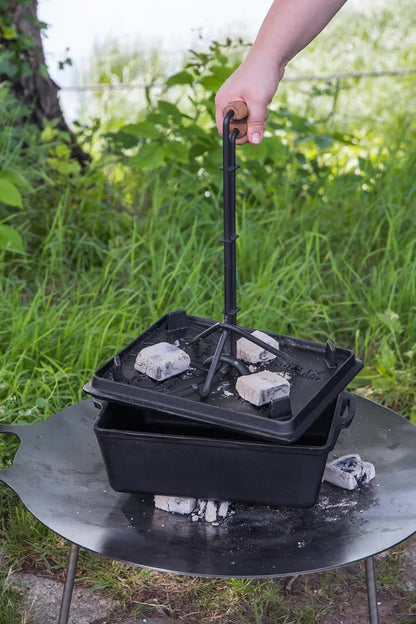  Petromax Profi Deckelheber Ftplus Für Feuertopf Dutch Oven Ft1 Ft3 Ft6 Ft9 Ft12 Kastenform K4 K8