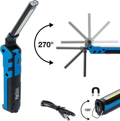  BGS Technic Akku-Knicklampe | COB-LED | 5 W