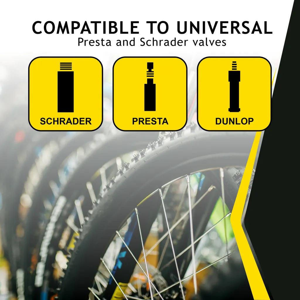  Dunlop Standluftpumpe 10233, Mit Manometer, 11 Bar