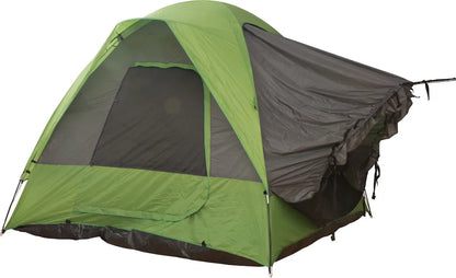  Outsunny Autozelt, Campingzelt, Reisezelt, Für 4-5 Personen, Glasfaser Polyester, Grün, 300 X 300 X 230 Cm
