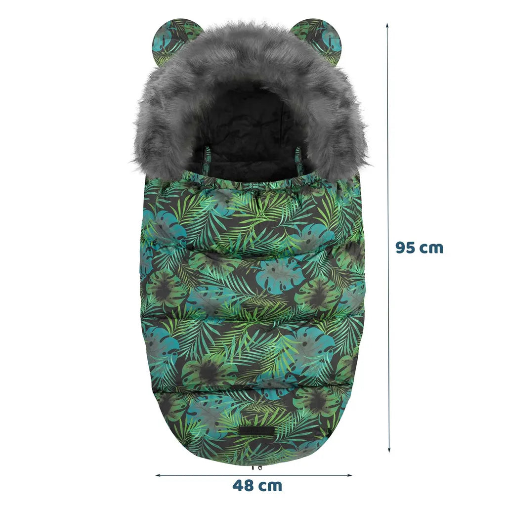  Winterfußsack Kinderfußsack Fußsack Schlafsack Elmi Schlitten Dschungel