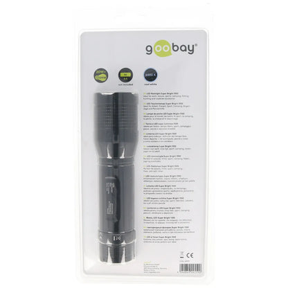 Goobay LED-Taschenlampe Super Bright 1500