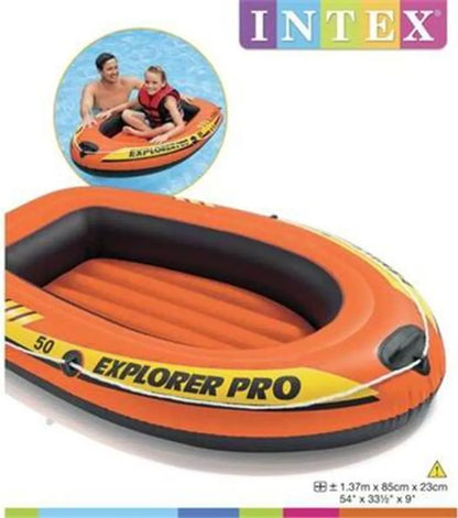  INTEX Explorer Pro 200 Set Aufblasbares Boot Mit Ruder Und Pumpe 58357NP