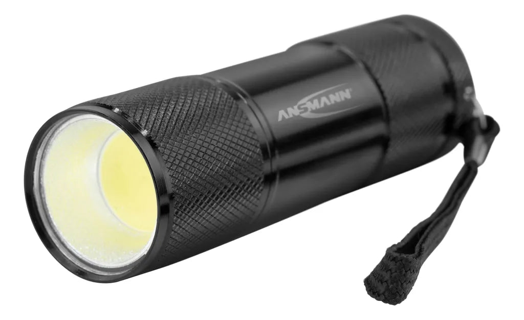  ANSMANN LED-Taschenlampe "ACTION COB LED" Mit Batterien