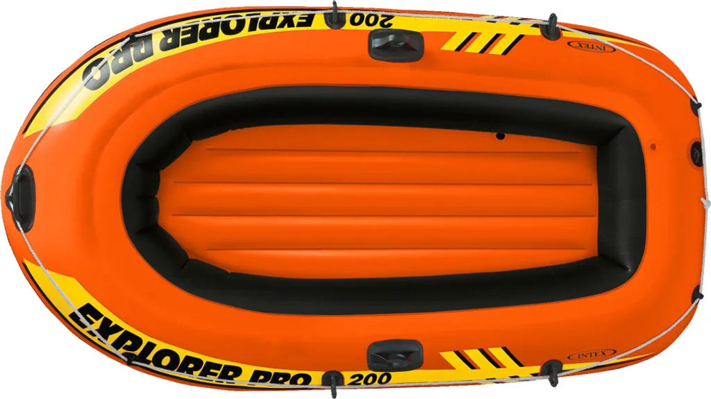  INTEX Explorer Pro 200 Set Aufblasbares Boot Mit Ruder Und Pumpe 58357NP