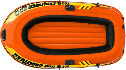 INTEX Explorer Pro 200 Set Aufblasbares Boot Mit Ruder Und Pumpe 58357NP