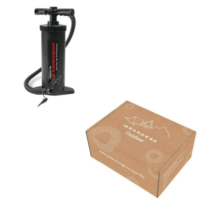  Intex Doppelhub Luftpumpe Double Quick IIIS 37cm 7/10/18mm Adapter
