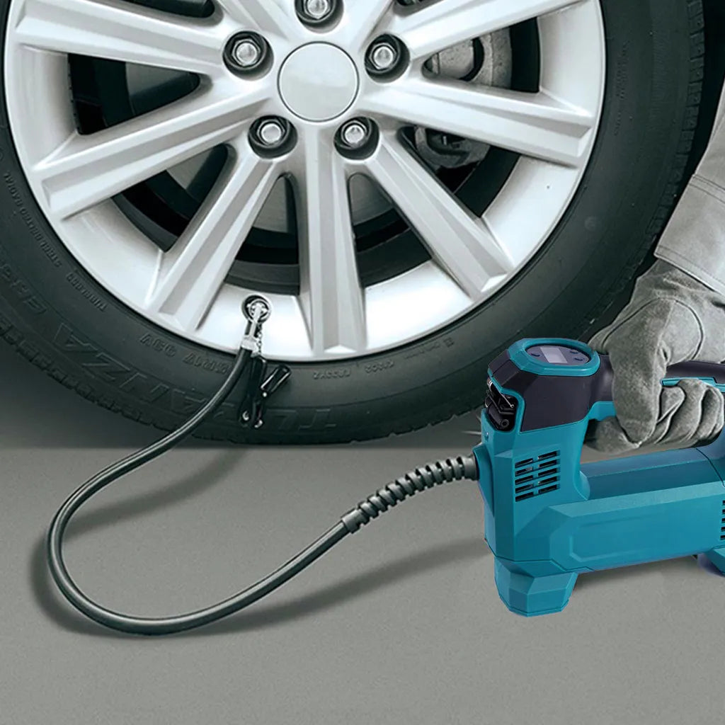  Tragbare Auto Fahrrad Luftpumpen Luft Kompressor Pumpe Mit 2 Akkus
