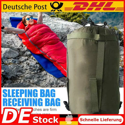  Melario Outdoor Deckenschlafsack Mumienschlafsack Schlafsack Winter Camping Zelt Grün