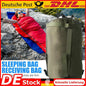  Melario Outdoor Deckenschlafsack Mumienschlafsack Schlafsack Winter Camping Zelt Grün