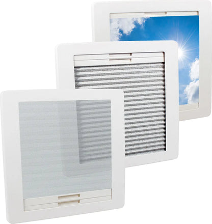  Dometic Dachfenster Mini Heki 40 X 40 Dachstärke 25 - 45 Mm Zwangsbelüftung + Dichtmasse