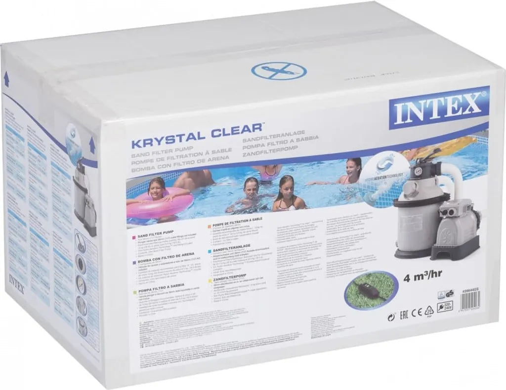  INTEX 26644GS - RCD Sandfilterpumpe - SX1500 (4,5m³l/hr, Bis 20m³ Pool)
