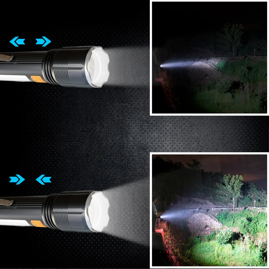  EFL-1138 Wili LED-Taschenlampe Mit Integrierter Wiederaufladbarer Batterie 700lm Extralink
