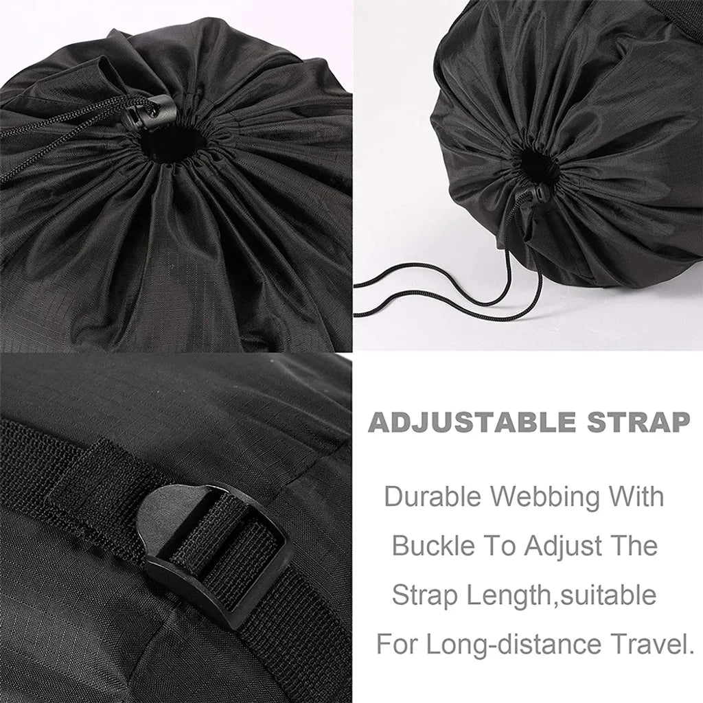  Sports Nylon Wasserdichter Kompressionssack Tasche Outdoor Camping Schlafsack