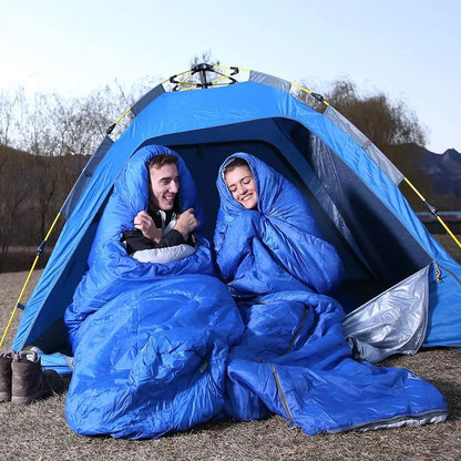  Outdoor-Schlafsack - 210 Cm Schlafsack, 5°C, Kompakter Outdoor-Schlafsack Für Camping, Wandern Und Bergsteigen