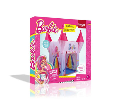 Knorr Toys Barbie Schloss Dreamtopia - Maße: Innen 76 X 76 X 98 Cm - Außen: 114 X 114 X 133 Cm - Farbe: Rosa/bunt; 84559