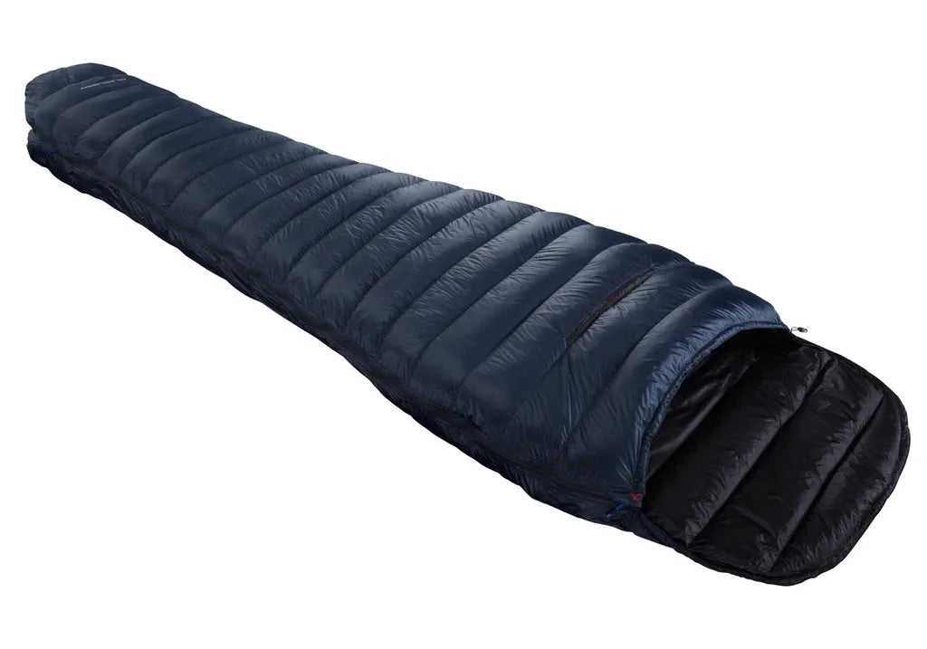  Nordisk Passion One Ultraleichter Daunenschlafsack RV Links, Farbe:navy/black, Größe:L