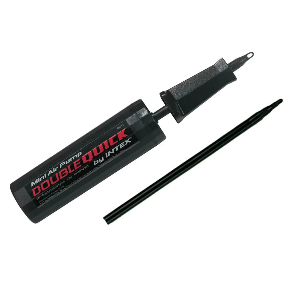  Intex Doppelhub Luftpumpe Double Quick Mini 29cm 6.7mm Ventil