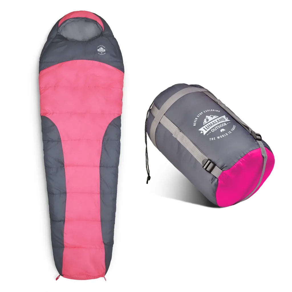  Where Tomorrow By Lumaland Schlafsack Mumienschlafsack - 230 X 80 Cm - Pink