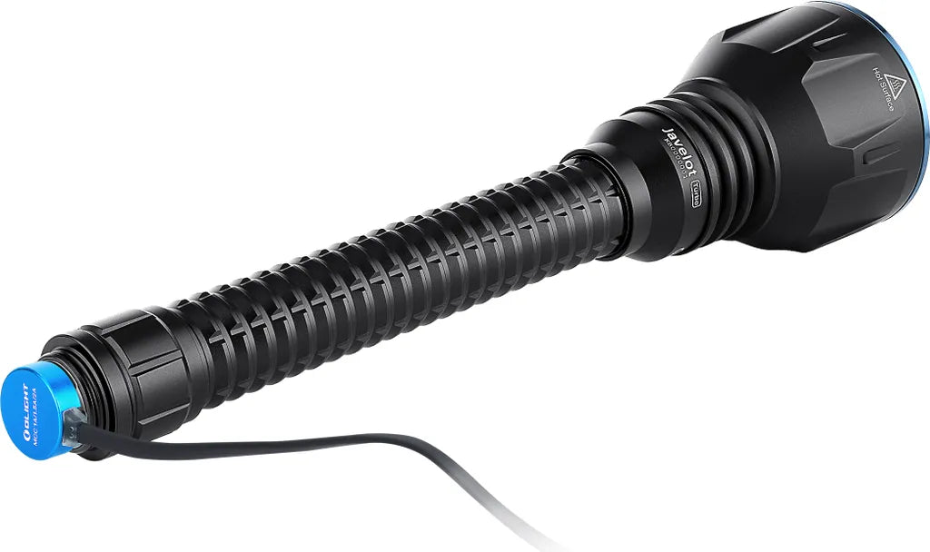  OLIGHT JAVELOT TURBO NW LED Taschenlampe USB Aufladbar MCC3 Magnetisches Ladeskabel 1300 Lumen 1300 Meter Leuchtweite Wasserdicht 4 Lichtmodi