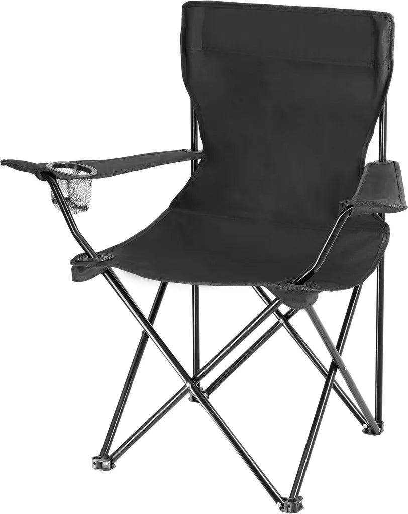  Tectake 2 Campingstühle Gil - Schwarz