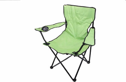  Linder Exclusiv Campingstuhl Mit Getränkehalter, Anglersessel Lindgrün