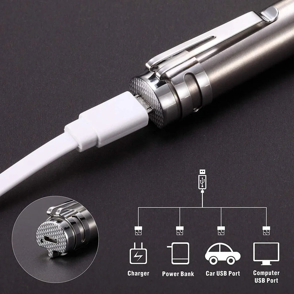  Laserpointer Für Katzen USB Wiederaufladbar, Cat Dog Interactive Lazer Toy, Heimtier-Übungs-Chaser-Tool, 3-Modus,Taschenlampen
