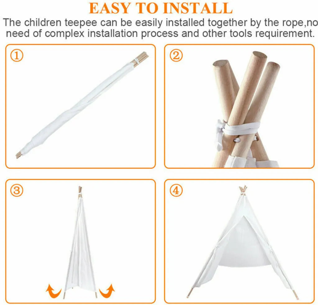 Iropro Tipi Spielzelt Kinderzelt Zelt Für Kinderzimmer Babyzelt Spielhaus Zelt