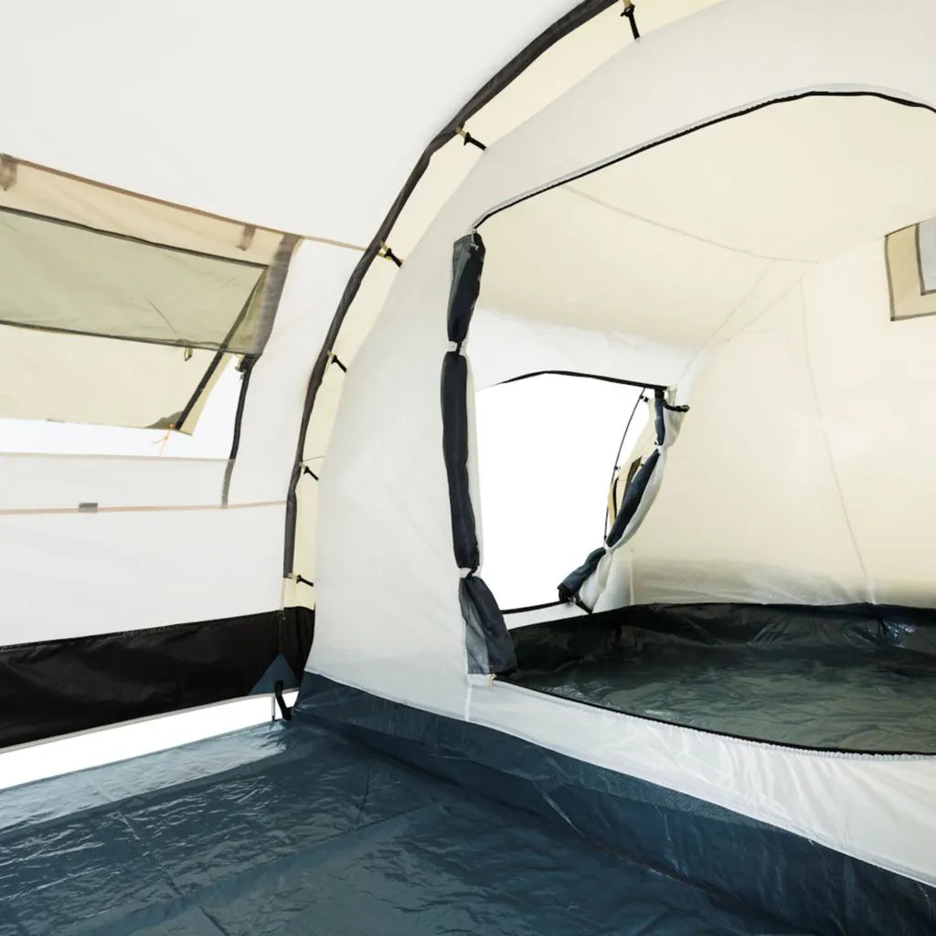  CampFeuer Zelt Super+ Für 4 Personen | Sand / Schwarz | 3000 Mm Wassersäule