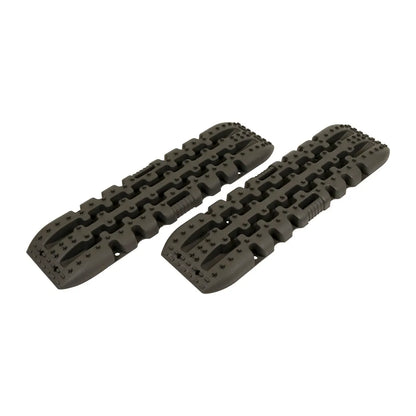  2x Recovery Boards Bergeboards Sandbleche Anfahrhilfe Offroad Gripmatte Grau
