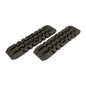  2x Recovery Boards Bergeboards Sandbleche Anfahrhilfe Offroad Gripmatte Grau
