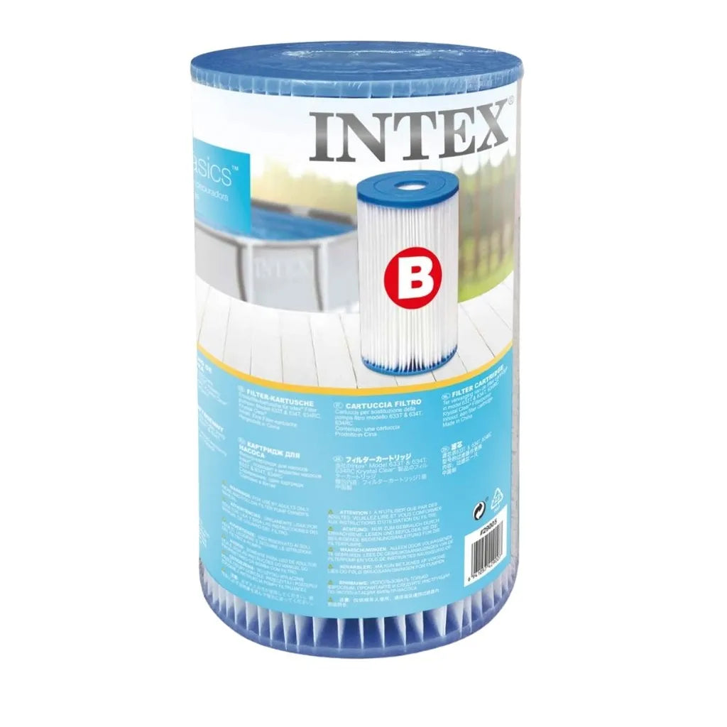  INTEX 29005 - Filterkartusche - Typ B, Für Pumpen #28634