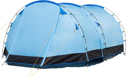  CampFeuer Zelt Super+ Für 4 Personen | Blau / Schwarz | 3000 Mm Wassersäule