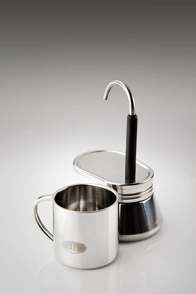  GSI Outdoors 65102 Kaffeemaschine, Unisex, Erwachsene, Silber, Einheitsgröße